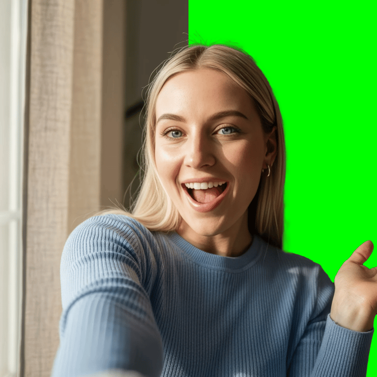 Green screen extraction