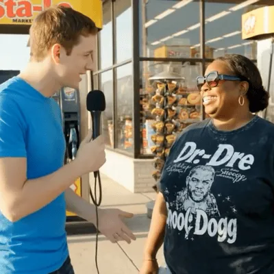 Street interviews example 1